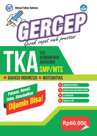 Image of Gercep tka smp/mts bahasa indonesia, matematika